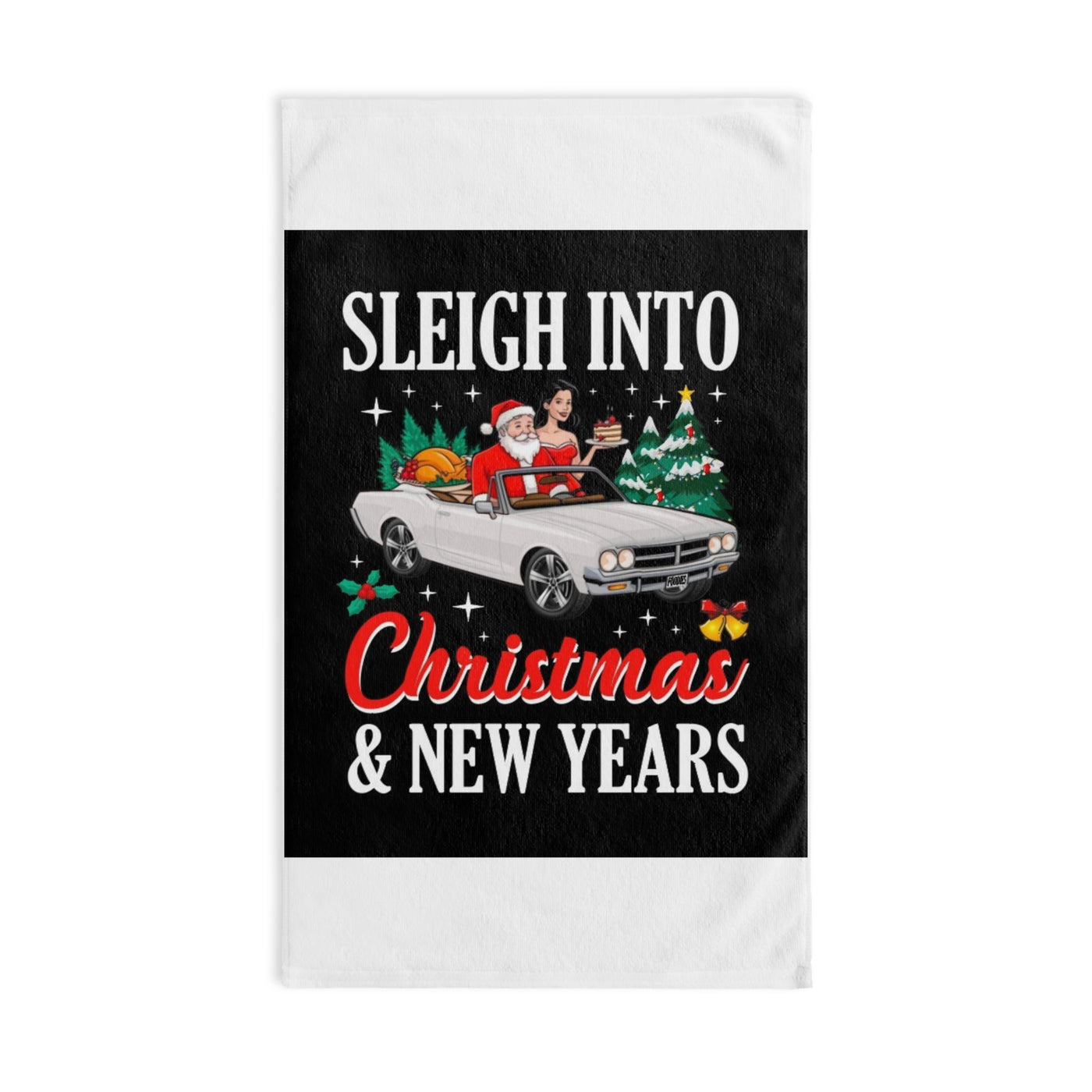 Christmas hand towel - ATL FOODIE NATION STORE