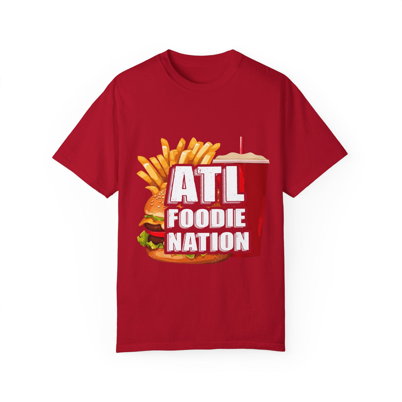 ATL Foodie Red Unisex T-shirt