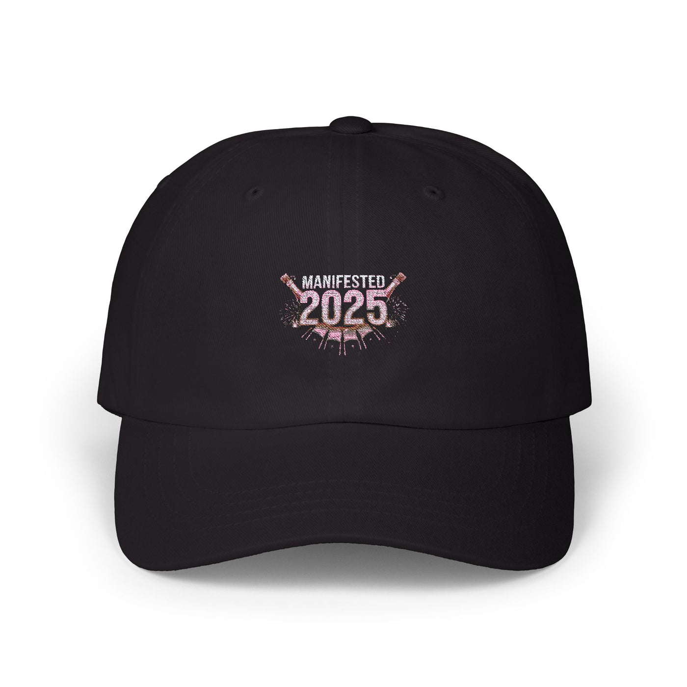 2025 New Year black Cap