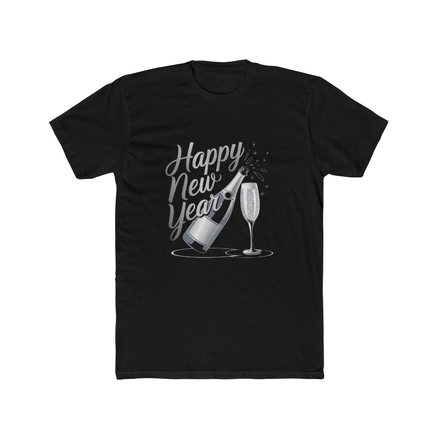 Happy New Year Black Unisex