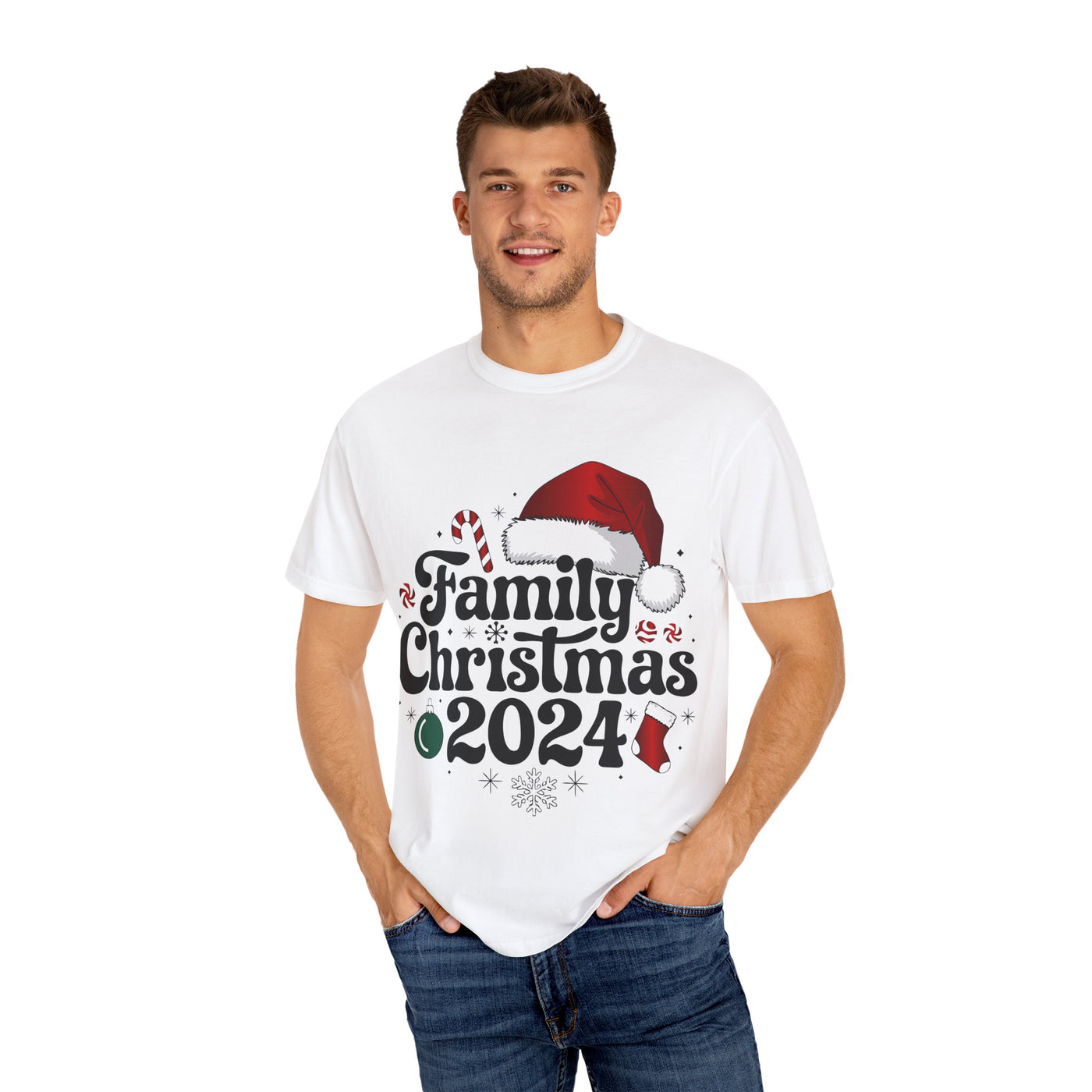 Unisex White Christmas T-shirt